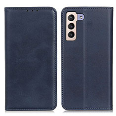 Coque Portefeuille Livre Cuir Etui Clapet A02D pour Samsung Galaxy S23 Plus 5G Bleu