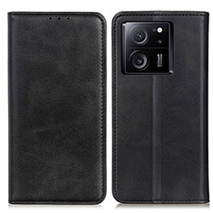 Coque Portefeuille Livre Cuir Etui Clapet A02D pour Xiaomi Mi 13T 5G Noir