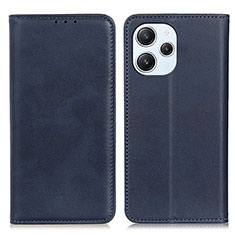 Coque Portefeuille Livre Cuir Etui Clapet A02D pour Xiaomi Redmi 12 4G Bleu