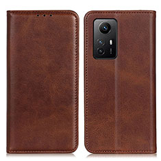 Coque Portefeuille Livre Cuir Etui Clapet A02D pour Xiaomi Redmi Note 12S Marron