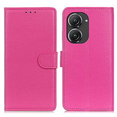 Coque Portefeuille Livre Cuir Etui Clapet A03D pour Asus Zenfone 9 Violet