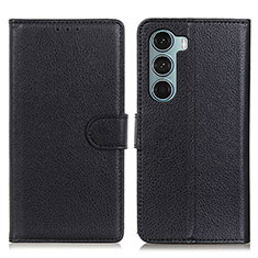 Coque Portefeuille Livre Cuir Etui Clapet A03D pour Motorola Moto Edge S30 5G Noir