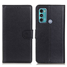 Coque Portefeuille Livre Cuir Etui Clapet A03D pour Motorola Moto G40 Fusion Noir