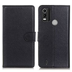 Coque Portefeuille Livre Cuir Etui Clapet A03D pour Nokia C21 Plus Noir