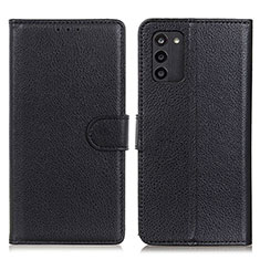 Coque Portefeuille Livre Cuir Etui Clapet A03D pour Nokia G100 Noir