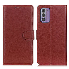 Coque Portefeuille Livre Cuir Etui Clapet A03D pour Nokia G310 5G Marron