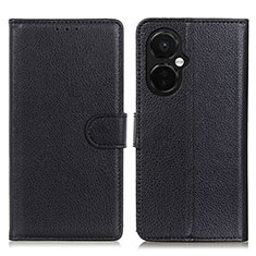 Coque Portefeuille Livre Cuir Etui Clapet A03D pour OnePlus Nord CE 3 5G Noir