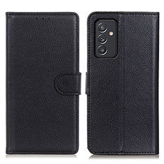 Coque Portefeuille Livre Cuir Etui Clapet A03D pour Samsung Galaxy A05s Noir