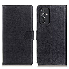 Coque Portefeuille Livre Cuir Etui Clapet A03D pour Samsung Galaxy A15 5G Noir