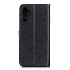 Coque Portefeuille Livre Cuir Etui Clapet A03D pour Samsung Galaxy A32 5G Noir