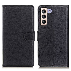 Coque Portefeuille Livre Cuir Etui Clapet A03D pour Samsung Galaxy S21 5G Noir