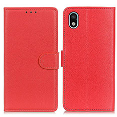 Coque Portefeuille Livre Cuir Etui Clapet A03D pour Sony Xperia Ace III Rouge