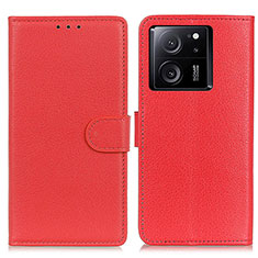 Coque Portefeuille Livre Cuir Etui Clapet A03D pour Xiaomi Redmi K60 Ultra 5G Rouge