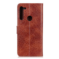 Coque Portefeuille Livre Cuir Etui Clapet A04D pour Motorola Moto One Fusion Plus Marron