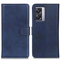 Coque Portefeuille Livre Cuir Etui Clapet A04D pour Realme V23i 5G Bleu