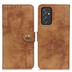 Coque Portefeuille Livre Cuir Etui Clapet A04D pour Samsung Galaxy A15 4G Marron