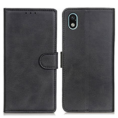 Coque Portefeuille Livre Cuir Etui Clapet A04D pour Sony Xperia Ace III Noir