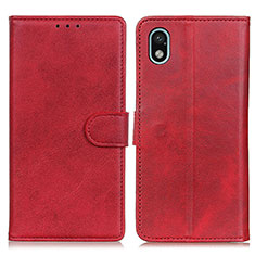 Coque Portefeuille Livre Cuir Etui Clapet A04D pour Sony Xperia Ace III Rouge