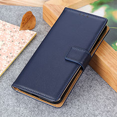 Coque Portefeuille Livre Cuir Etui Clapet A04D pour Xiaomi Redmi 13C Bleu