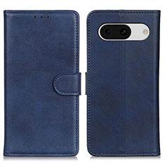 Coque Portefeuille Livre Cuir Etui Clapet A05D pour Google Pixel 8a 5G Bleu