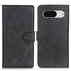 Coque Portefeuille Livre Cuir Etui Clapet A05D pour Google Pixel 8a 5G Noir