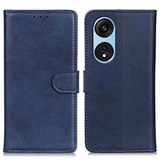 Coque Portefeuille Livre Cuir Etui Clapet A05D pour Huawei Honor X5 Plus Bleu