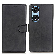 Coque Portefeuille Livre Cuir Etui Clapet A05D pour Huawei Honor X5 Plus Noir