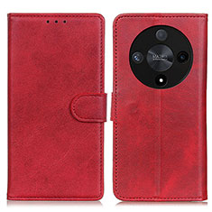 Coque Portefeuille Livre Cuir Etui Clapet A05D pour Huawei Honor X9b 5G Rouge