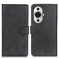 Coque Portefeuille Livre Cuir Etui Clapet A05D pour Huawei Nova 11 Pro Noir