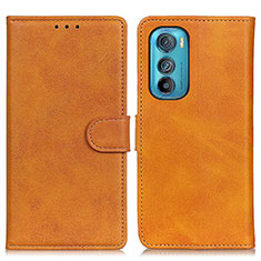 Coque Portefeuille Livre Cuir Etui Clapet A05D pour Motorola Moto Edge 30 5G Marron