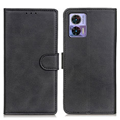 Coque Portefeuille Livre Cuir Etui Clapet A05D pour Motorola Moto Edge 30 Neo 5G Noir