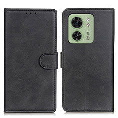 Coque Portefeuille Livre Cuir Etui Clapet A05D pour Motorola Moto Edge 40 5G Noir