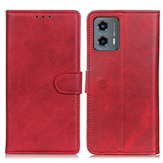 Coque Portefeuille Livre Cuir Etui Clapet A05D pour Motorola Moto G 5G (2023) Rouge