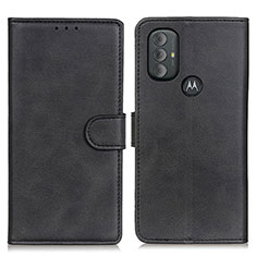 Coque Portefeuille Livre Cuir Etui Clapet A05D pour Motorola Moto G Play (2023) Noir