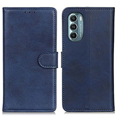 Coque Portefeuille Livre Cuir Etui Clapet A05D pour Motorola Moto G Stylus (2022) 5G Bleu