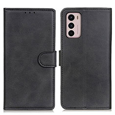 Coque Portefeuille Livre Cuir Etui Clapet A05D pour Motorola Moto G42 Noir