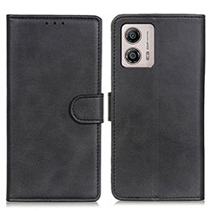 Coque Portefeuille Livre Cuir Etui Clapet A05D pour Motorola Moto G53y 5G Noir