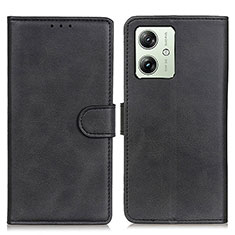 Coque Portefeuille Livre Cuir Etui Clapet A05D pour Motorola Moto G54 5G Noir