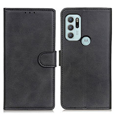 Coque Portefeuille Livre Cuir Etui Clapet A05D pour Motorola Moto G60s Noir