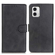 Coque Portefeuille Livre Cuir Etui Clapet A05D pour Motorola Moto G73 5G Noir