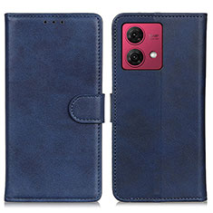 Coque Portefeuille Livre Cuir Etui Clapet A05D pour Motorola Moto G84 5G Bleu