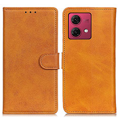 Coque Portefeuille Livre Cuir Etui Clapet A05D pour Motorola Moto G84 5G Marron