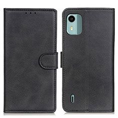 Coque Portefeuille Livre Cuir Etui Clapet A05D pour Nokia C12 Noir