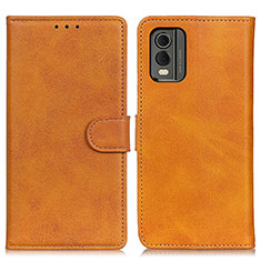 Coque Portefeuille Livre Cuir Etui Clapet A05D pour Nokia C32 Marron