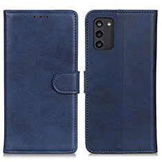 Coque Portefeuille Livre Cuir Etui Clapet A05D pour Nokia G100 Bleu