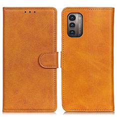 Coque Portefeuille Livre Cuir Etui Clapet A05D pour Nokia G11 Marron