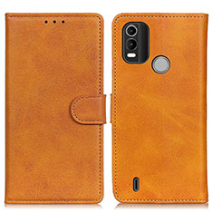 Coque Portefeuille Livre Cuir Etui Clapet A05D pour Nokia G11 Plus Marron