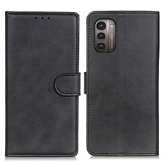 Coque Portefeuille Livre Cuir Etui Clapet A05D pour Nokia G21 Noir