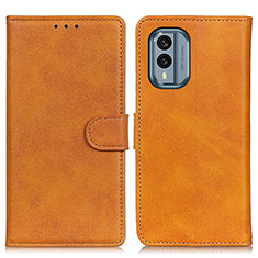 Coque Portefeuille Livre Cuir Etui Clapet A05D pour Nokia X30 5G Marron