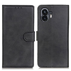 Coque Portefeuille Livre Cuir Etui Clapet A05D pour Nothing Phone 2 Noir